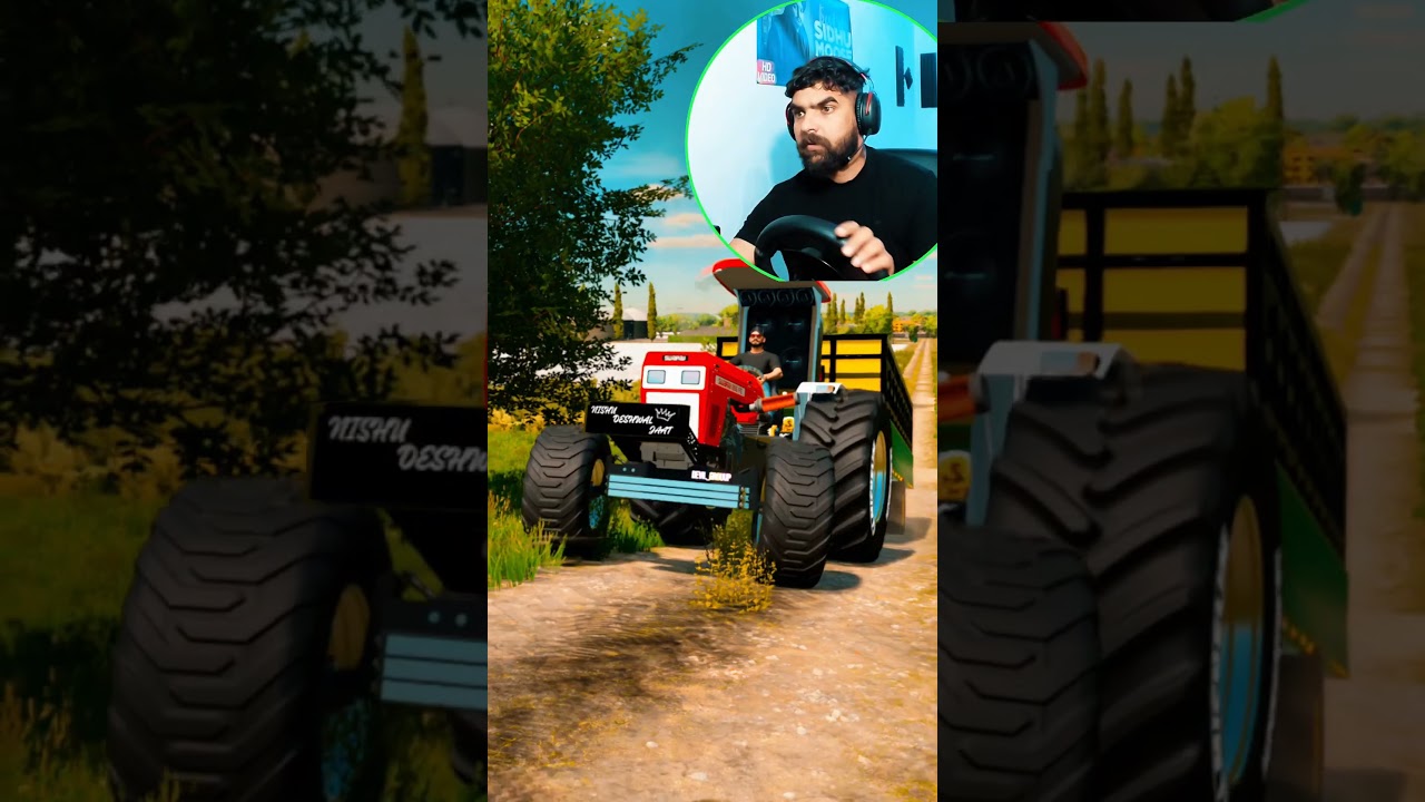 Nishu Deshwal's Swaraj 855 Tractor in Action! 🚜 | FS22 Shorts dhaliwalgaming