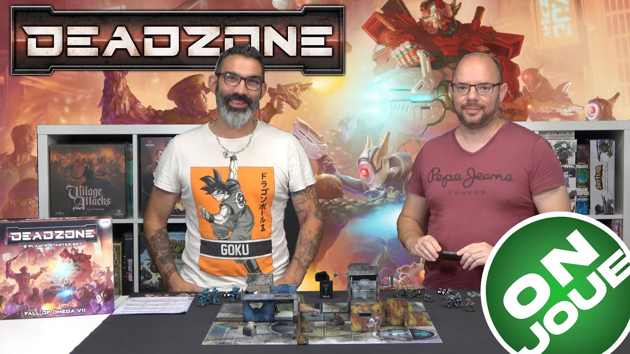 On joue! Cédric et Damien s'affrontent à Deadzone.