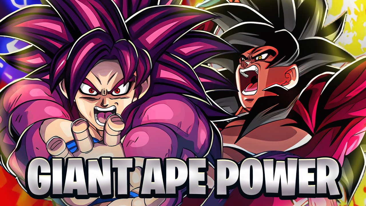 Das GIANT APE POWER Team mit LR SSJ4 Goku in Dokkan Battle! 🦍