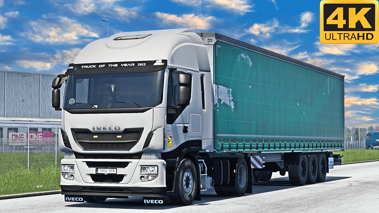 4K | ETS2 1.44 | Promods | Iveco Hi-Way 480 | Piotrk&oacute;w Trybunalski 🇵🇱 󠁧󠁢󠁳󠁣 - Przemyśl 🇵🇱