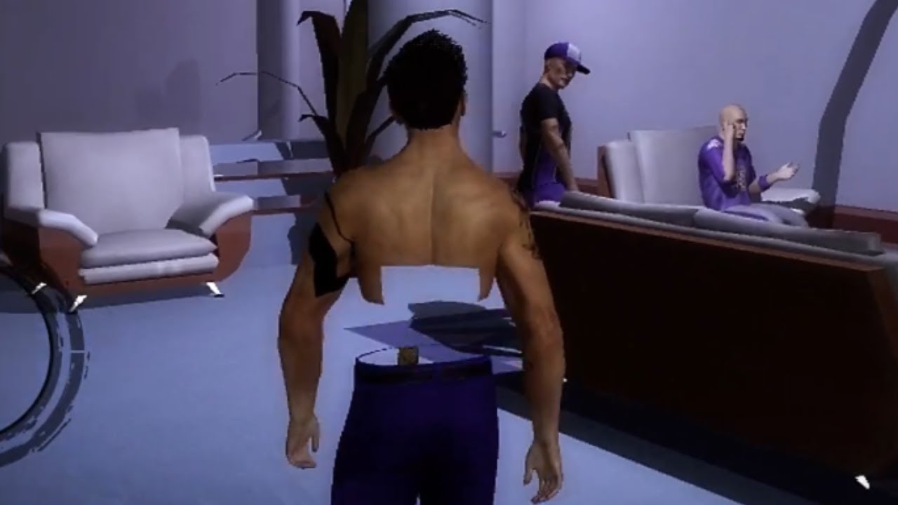 Saints Row 2 - See Through Body Glitch