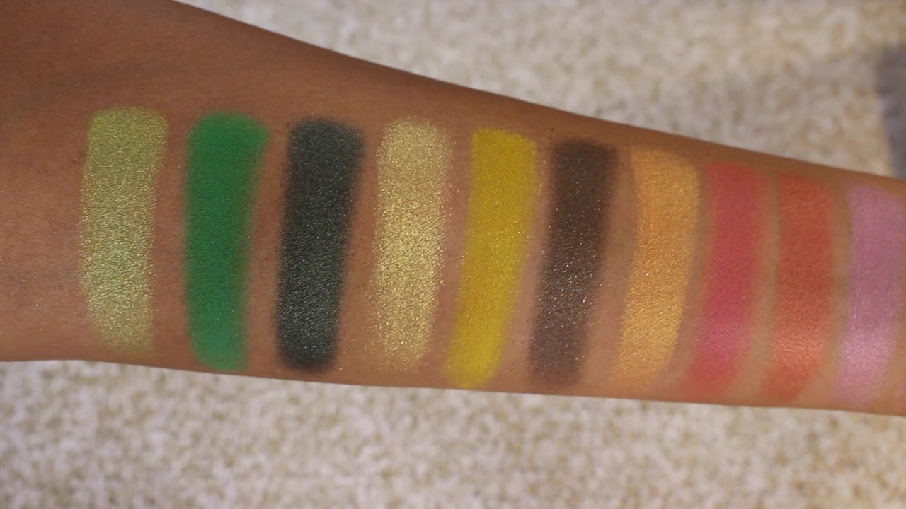 BRUSH SWATCHES | Urban Decay Full Spectrum Palette