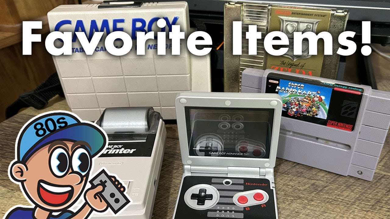 Retro Video Game Collection - Favorite Items (Part 1)