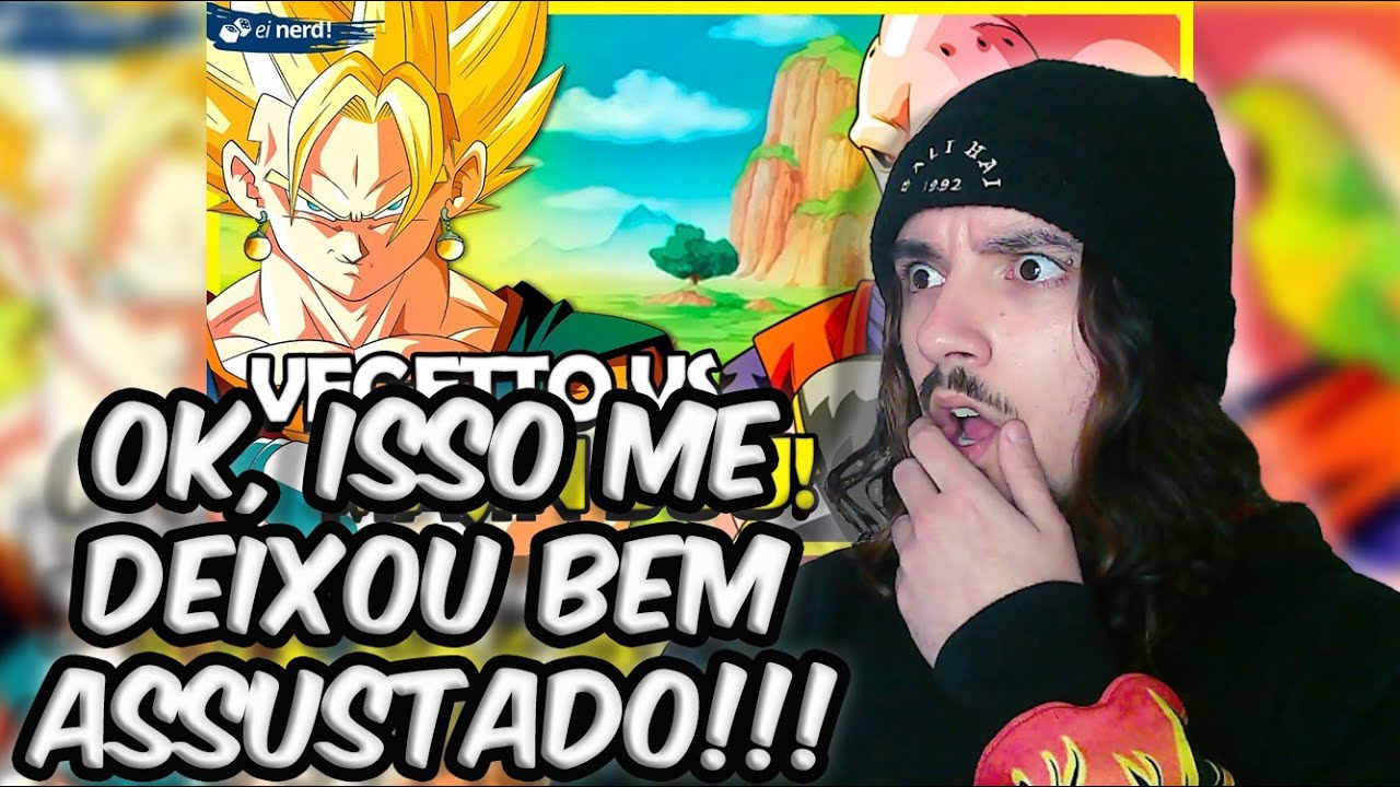 (ISSO ME ASSUSTOU!) REAGINDO ao VEGETTO VS MAJIN BUU - VEJA COMO FOI | REACT | NaiReact