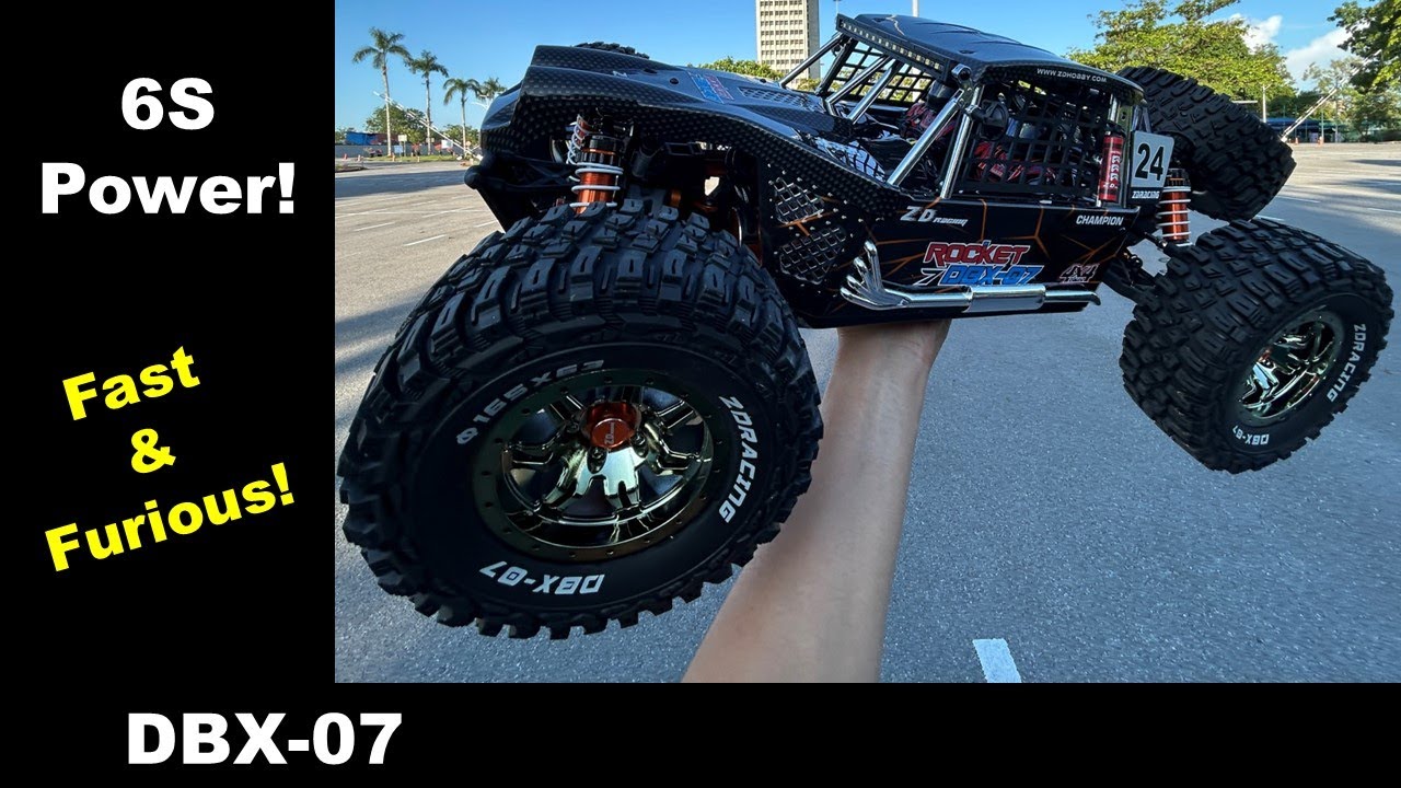 The coolest RC design ever – meet the DBX-07 6S beast!