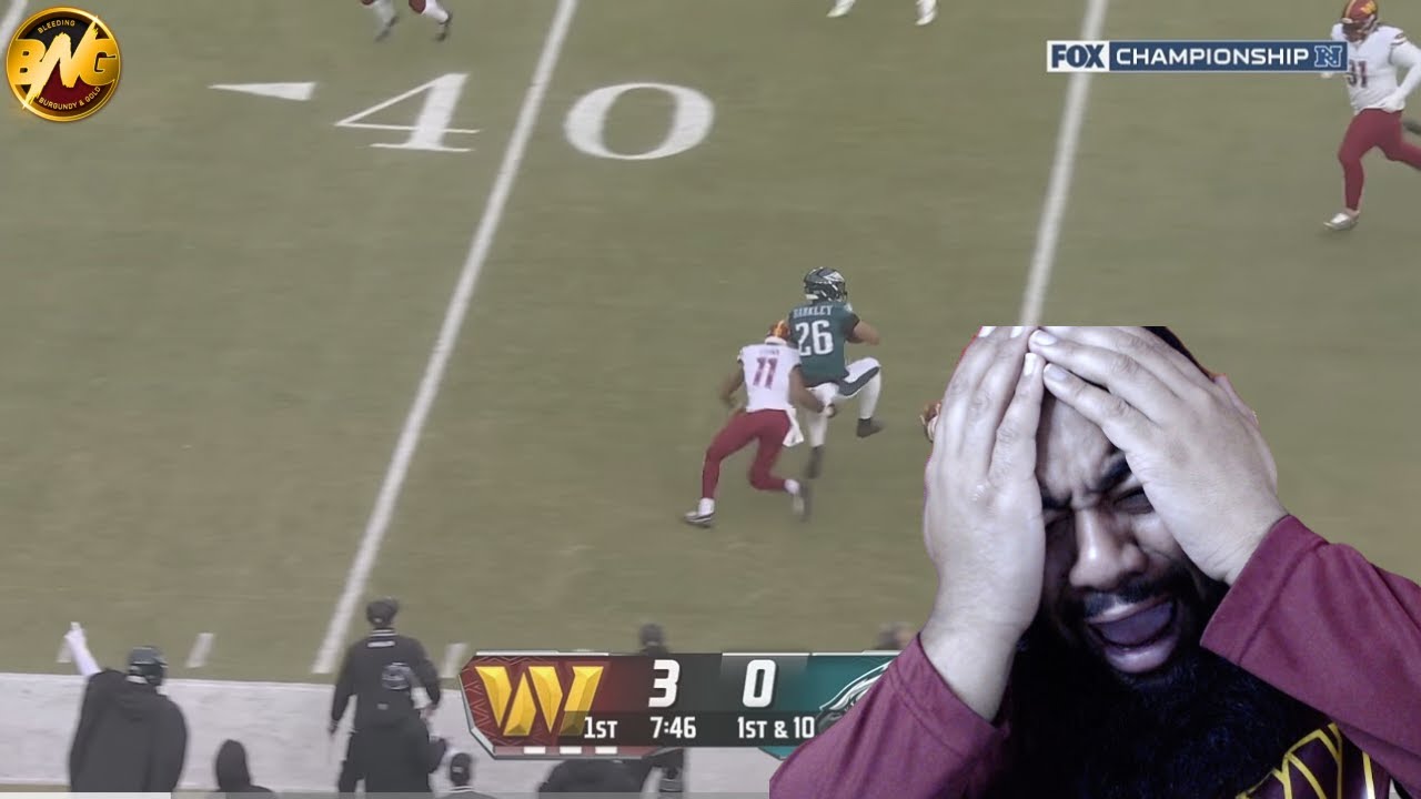 STOP THE COUNT!!!!! Commanders vs. Eagles REACTION VIDEO | 2024 NFC CHAMPIONSHIP GAME HIGHLIGHTS
