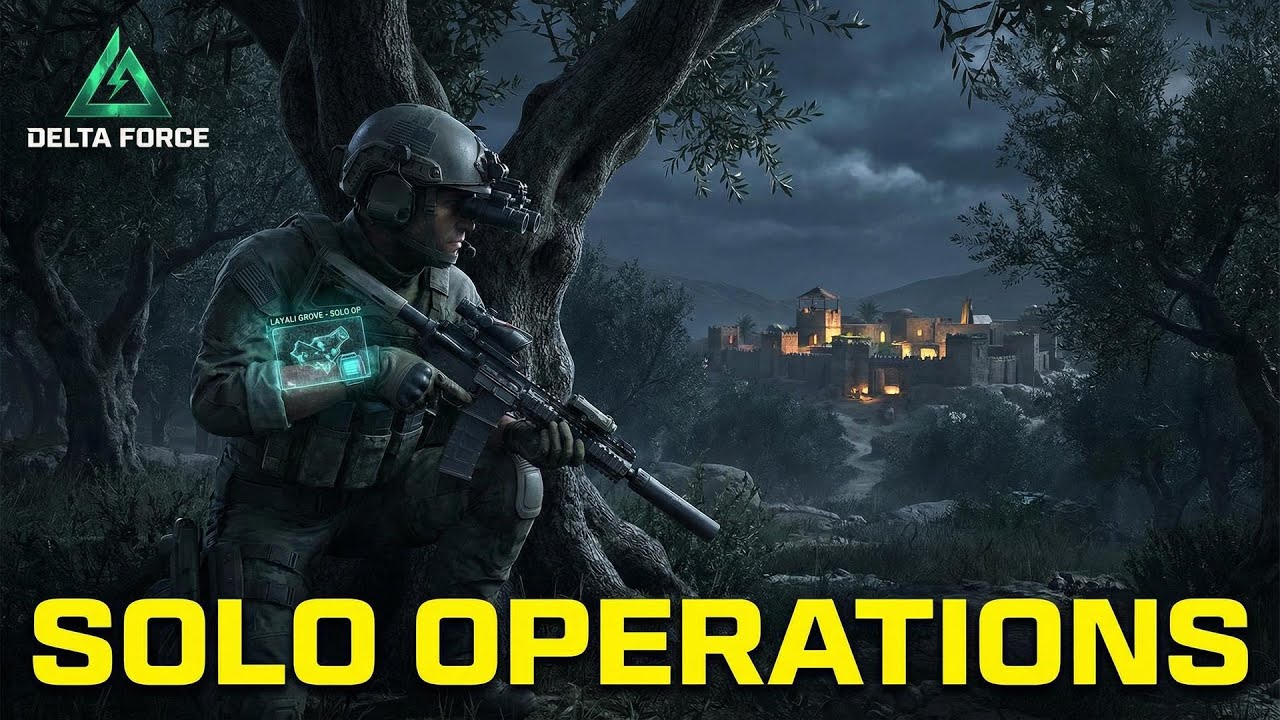 [Live]  Late Night Solo Layali Grove!!! Delta Force