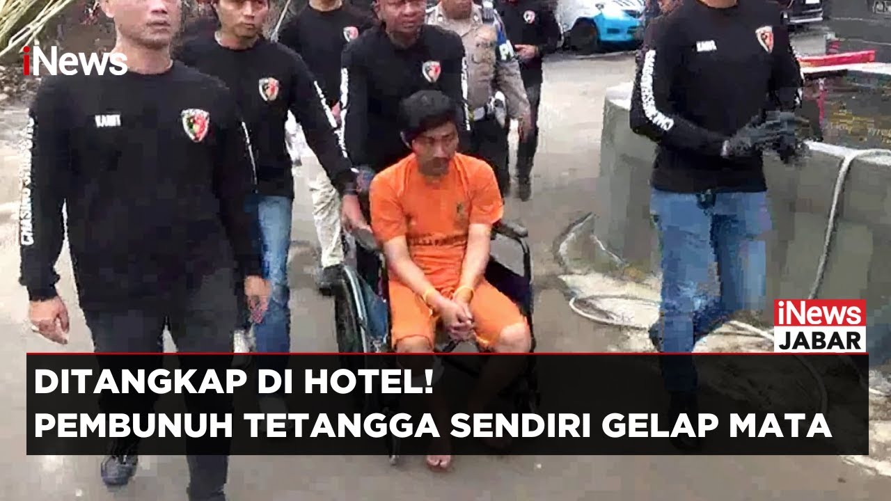 Pelaku Pembunuhan IRT di Cimahi Ditangkap di Hotel, Motifnya Bikin Geleng Kepala!