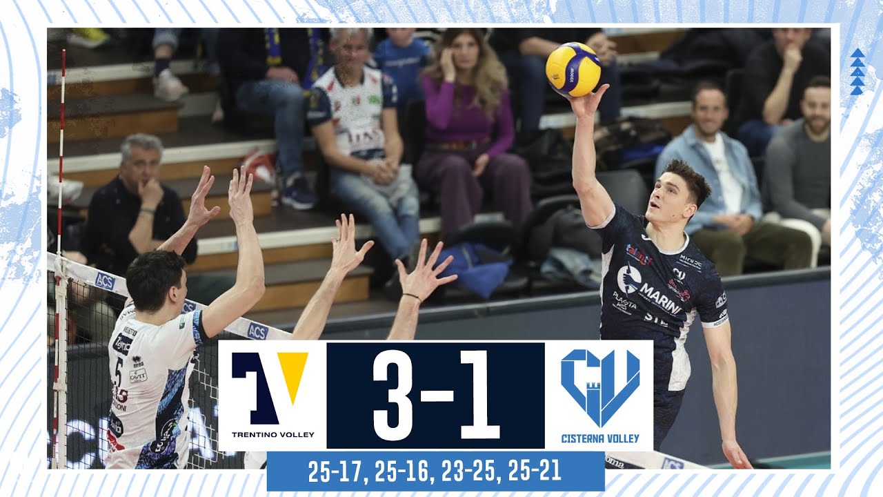 Playoff Scudetto-Gara 3 : Itas Trentino - Cisterna Volley
