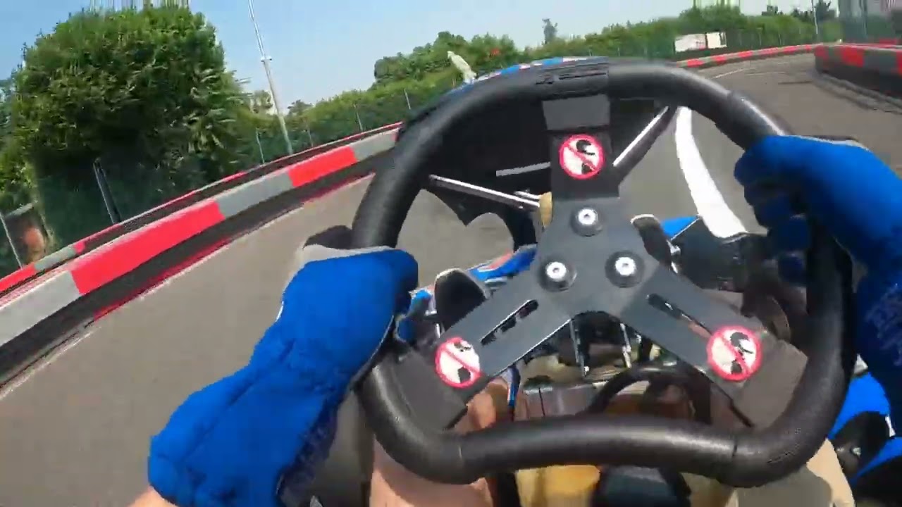 Pista kart Bosco nuovo percorso con 250 4t
