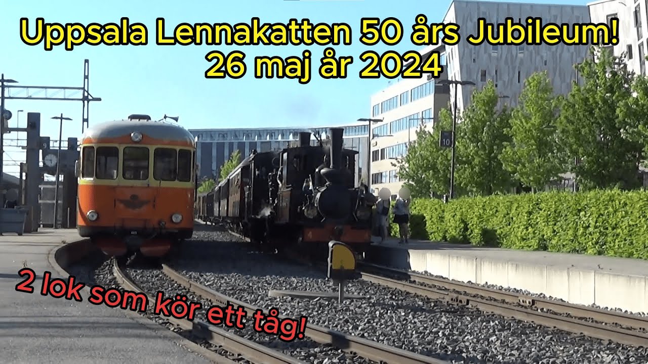 Uppsala Lennakatten 50 års Jubileum! 26 maj år 2024