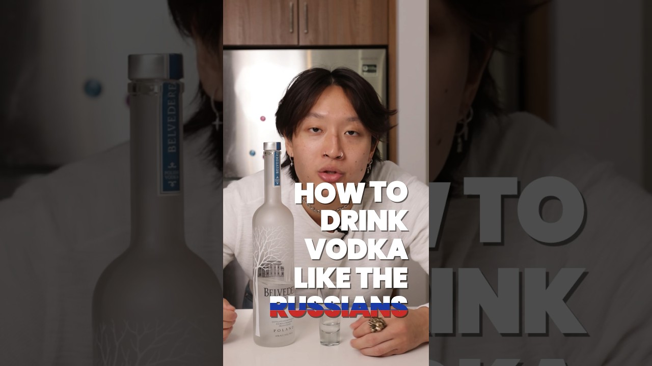 How To Drink Vodka Like The Russians #vodka #cocktails #bartender #bartending #mixology