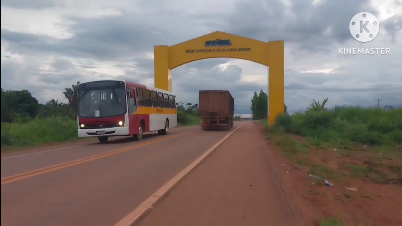 (FIZ UM VÍDEO NA ENTRADA DA CIDADE) GUAJARÁ MIRIM, NO ESTADO DE RONDÔNIA-12/02/2026-QUINTA.