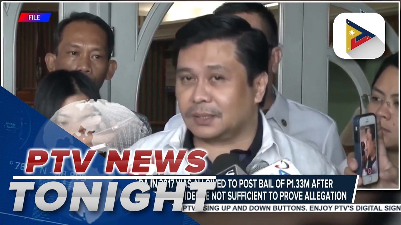 Sen. Jinggoy Estrada detained at the Quezon City Jail over a plunder case arrest warrant...