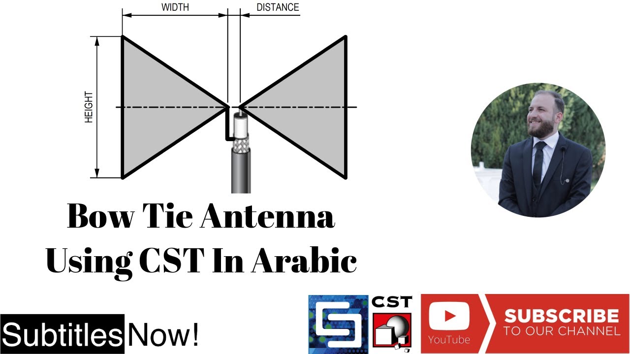 Tutorial 14 - Design a Bow Tie Antenna Using CST