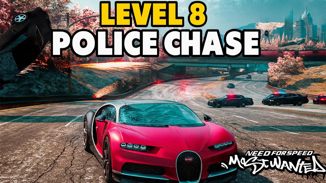Need for Speed Most Wanted | Level 8 Police Chase Gone Insane!