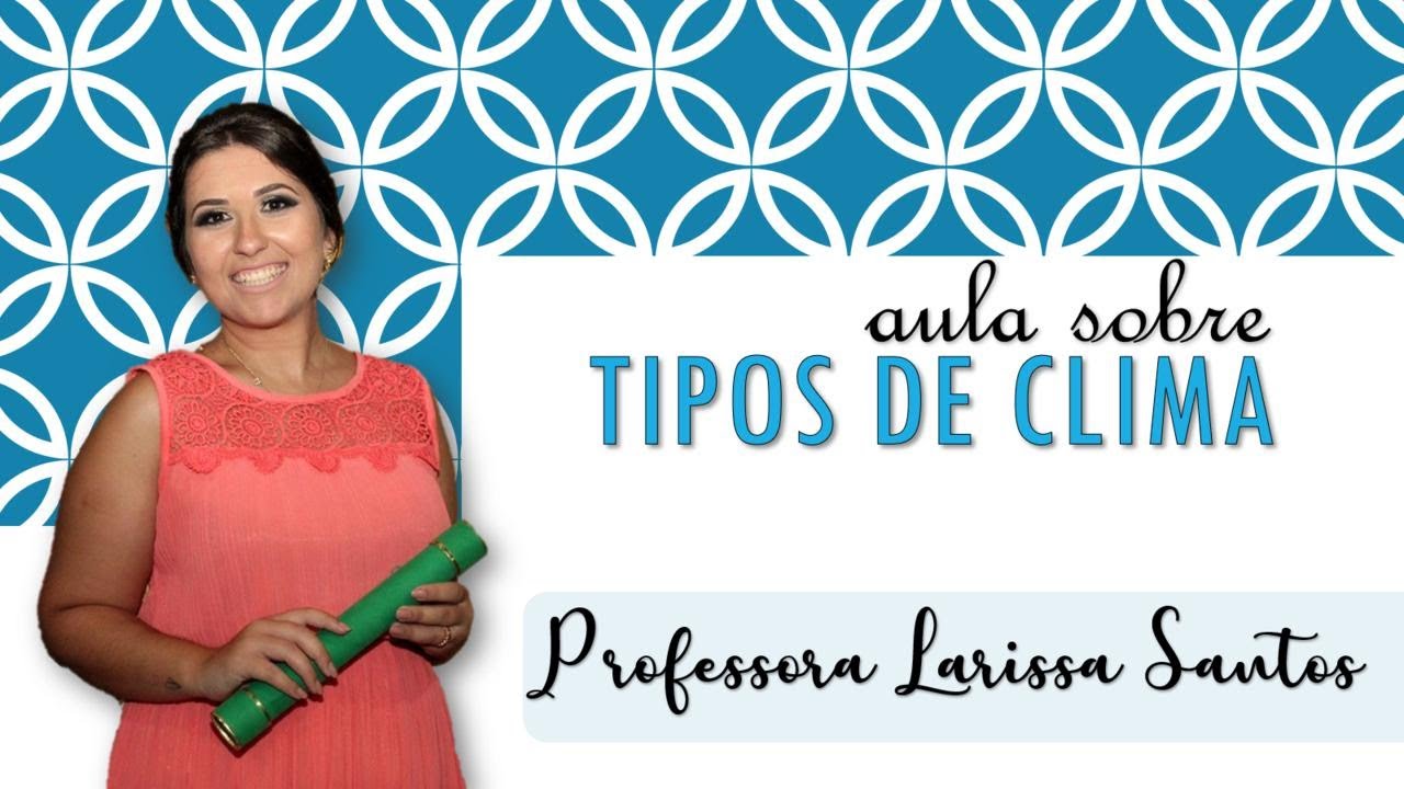 TIPOS DE CLIMA | Aula de Geografia | Professora Larissa Santos