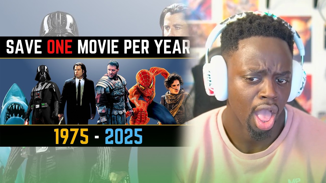 You can Only Keep ONE Movie From Each Year . . .