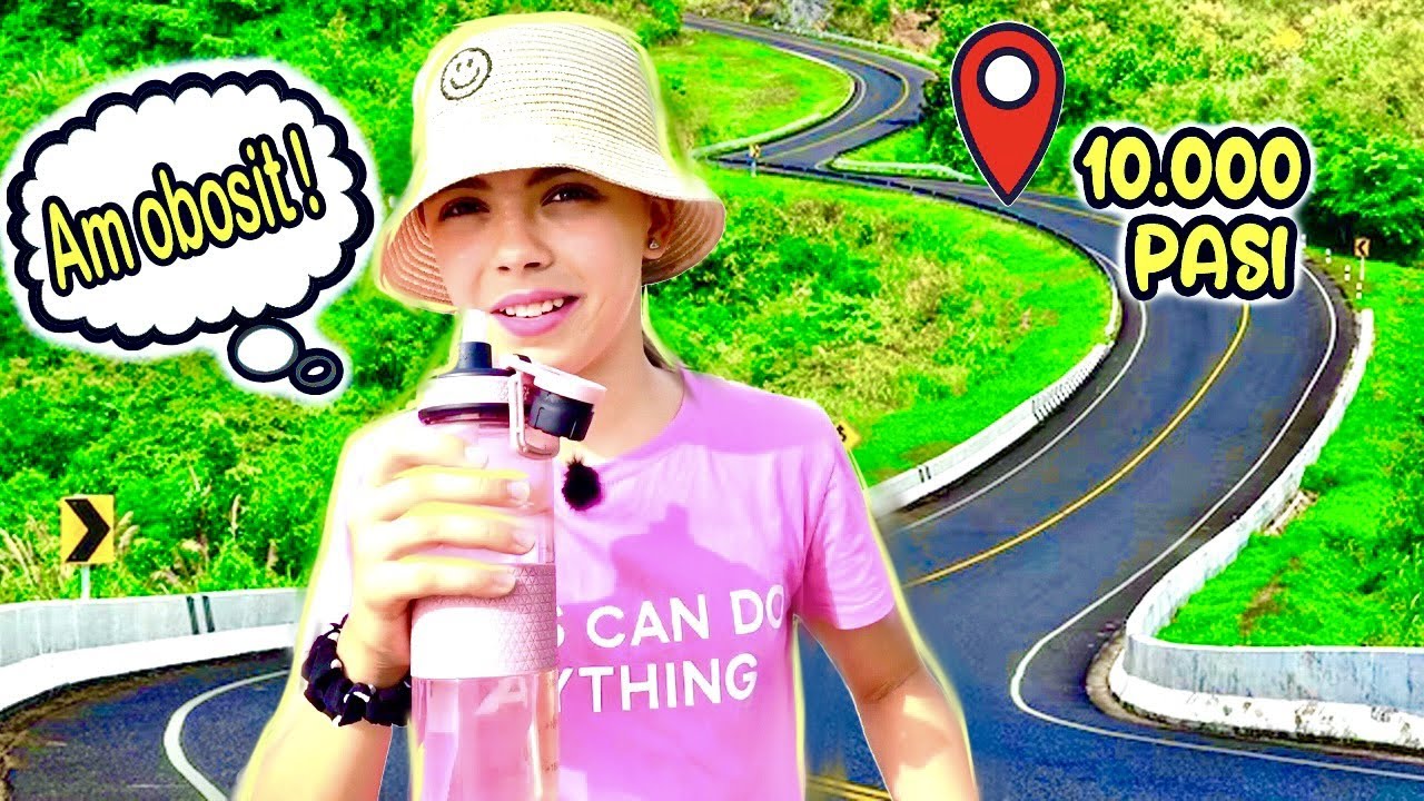 10.000 DE PAȘI CHALLENGE * CÂTE ORE AM MERS PE JOS ?!