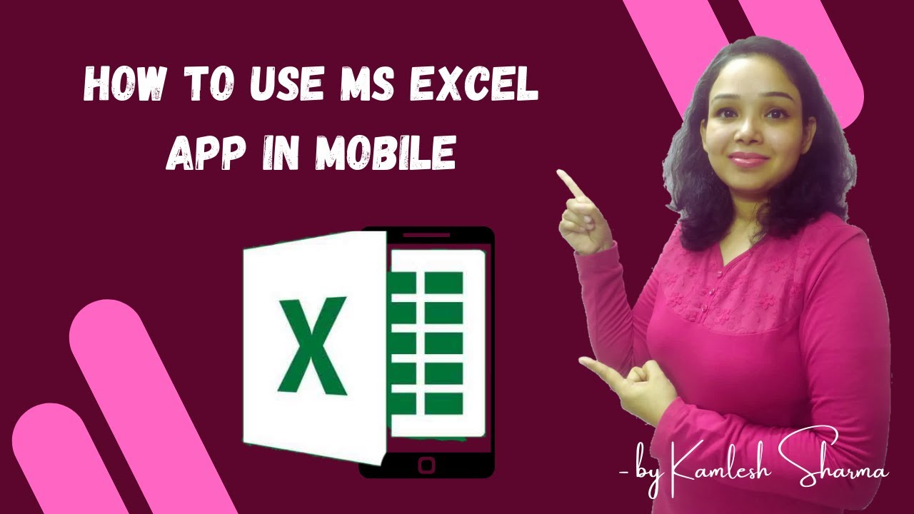 HOW TO USE MS EXCEL ON MOBILE PHONE