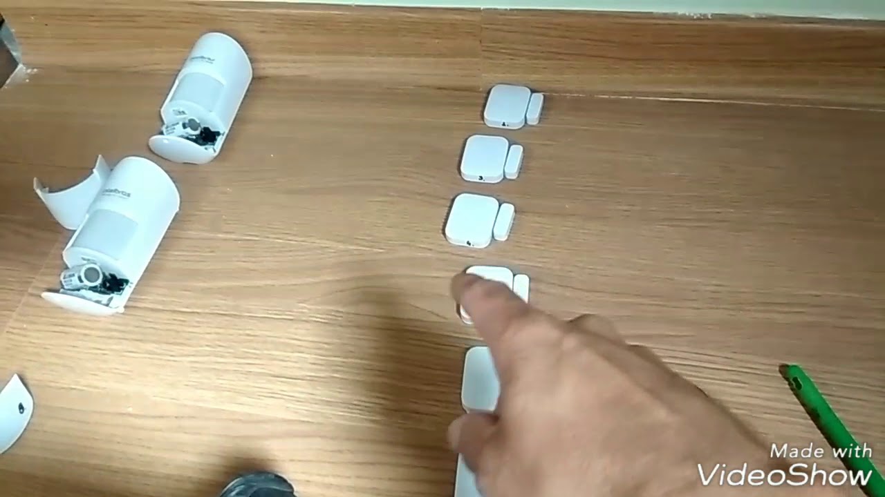 Instalação de alarme sem fio passo a passo. Modelo Intelbrás.