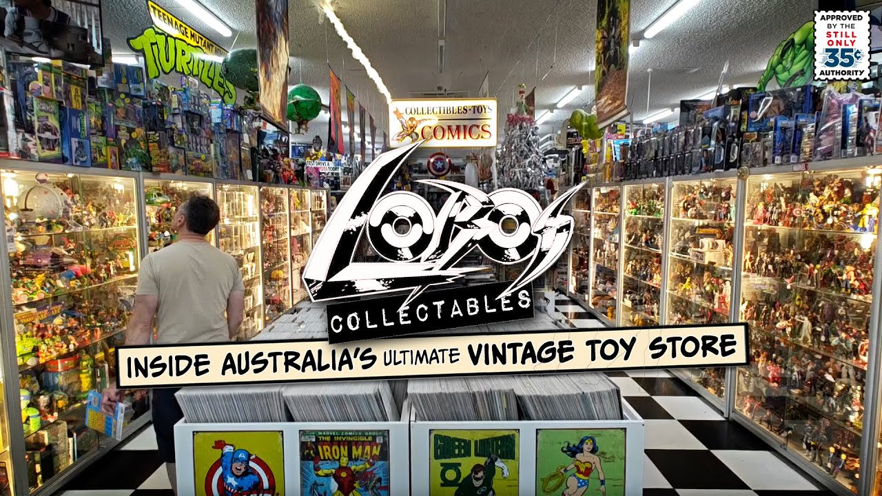 Australia's BIGGEST & BEST Vintage Toy Store Is INSANE!