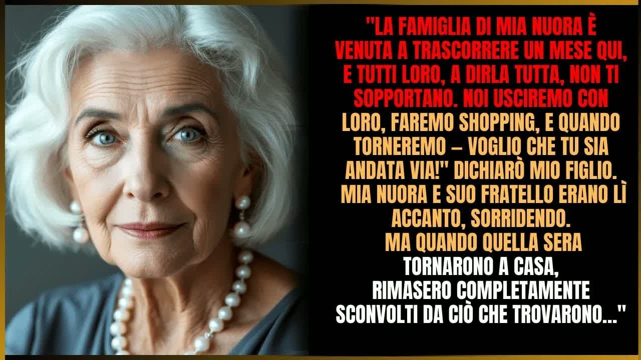 Mio figlio chiese perché non vivo nella casa comprata; mia figlia impallidì e scappò