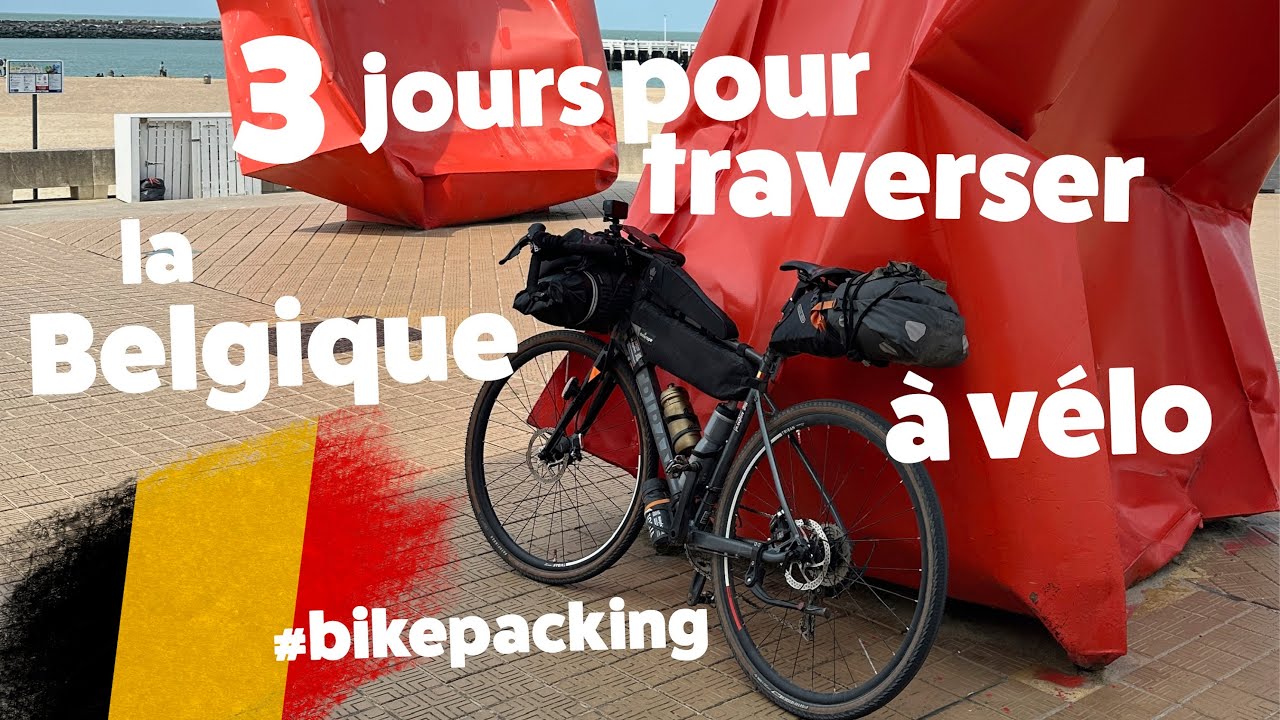 Peut-on traverser la Belgique à vélo en 3 jours? Je le tente en mode Gravel bikepacking léger.
