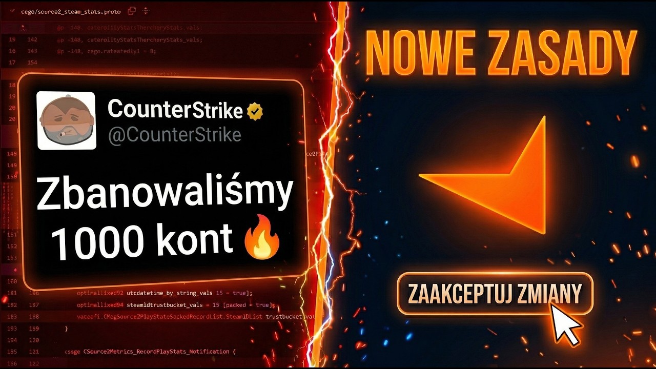 NAJWIĘKSZA FALA BAN&Oacute;W OD VALVE, NOWE ZASADY FACEIT i PREZENTY OD GABENA!