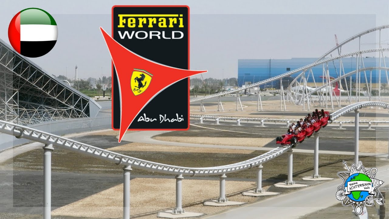 Wir fahren die SCHNELLSTE Achterbahn DER WELT! Ferrari World Abu Dhabi