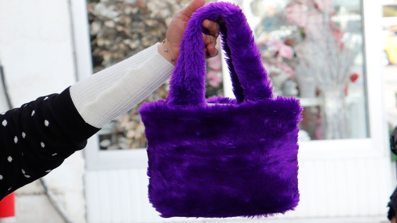 KOLAY PELUŞ ÇANTA DİKİMİ | PELUŞ ÇANTA NASIL DİKİLİR ?