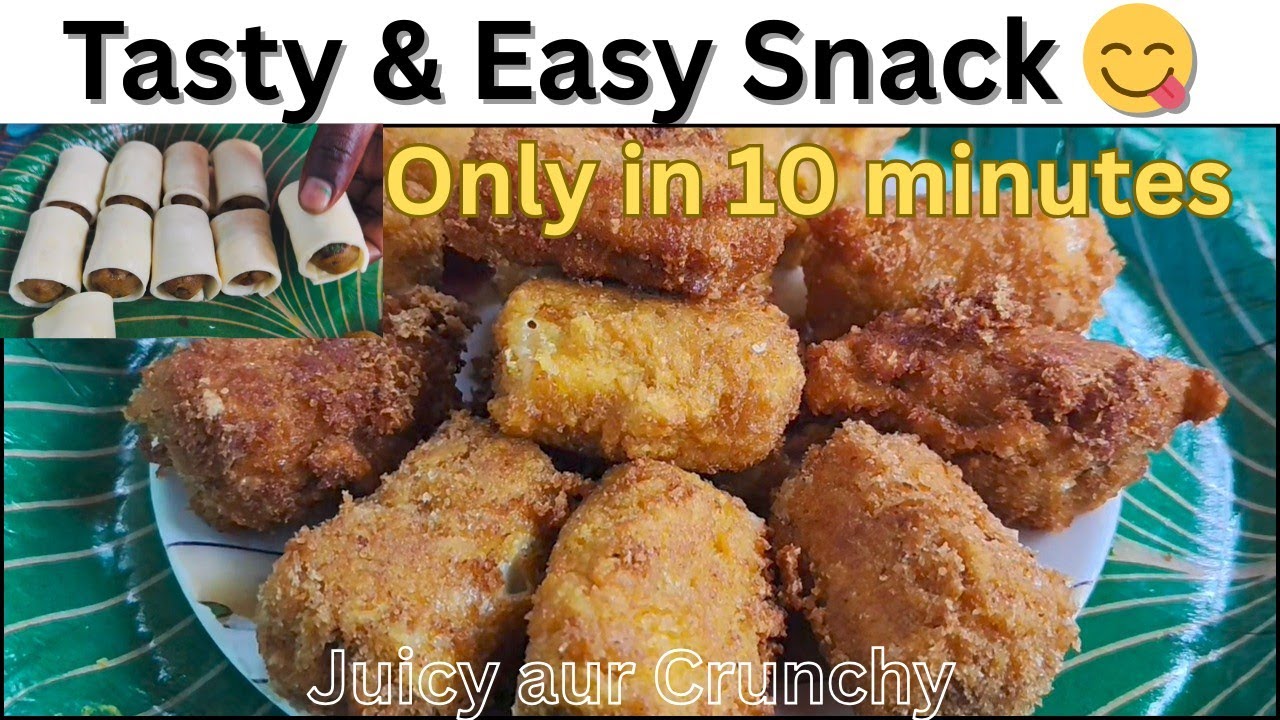 Sirf 10 Minute Me Crunchy Aur Juicy Nasta 😍 | Tiffin Special Easy Recipe