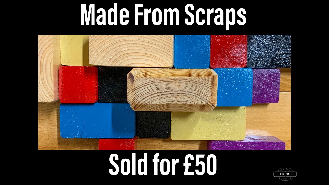 Wood art from scraps and off cuts