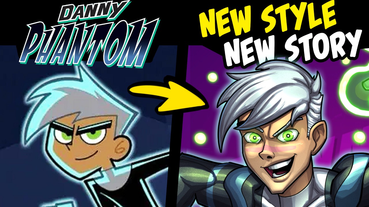 Artist Reboots DANNY PHANTOM (New Story & Speedpaint)