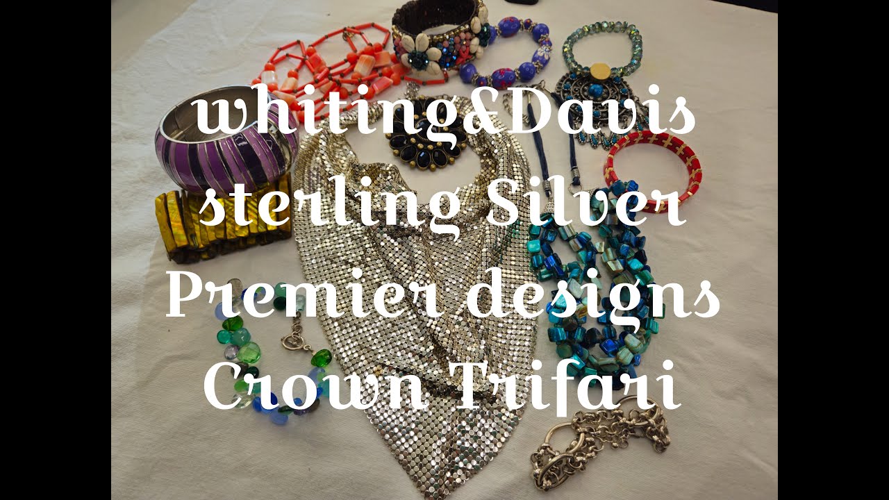 Mystery Jewelry Bag Unboxing!  FB Marketplace - #jewelryunboxing #jewelry #asmr
