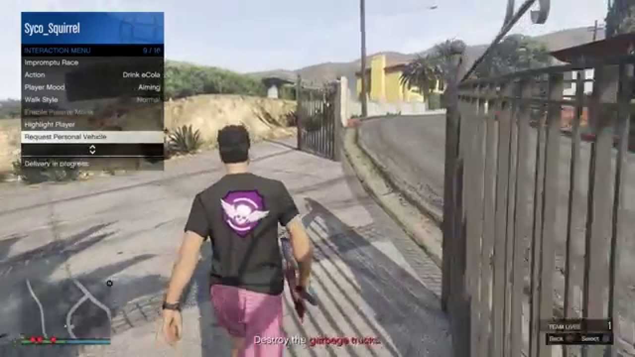 Grand Theft Auto Online - Contact Mission - Trash Talk