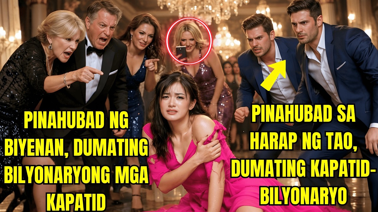 Babae pinilit HUBARIN SA HARAP NG TAO ng manugang para ipahiya—dumating ang DALAWANG BILYONARYO