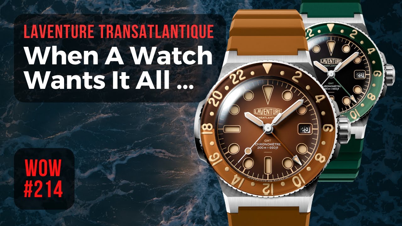 Laventure Transatlantique II GMT // Watch of the Week. Review 214
