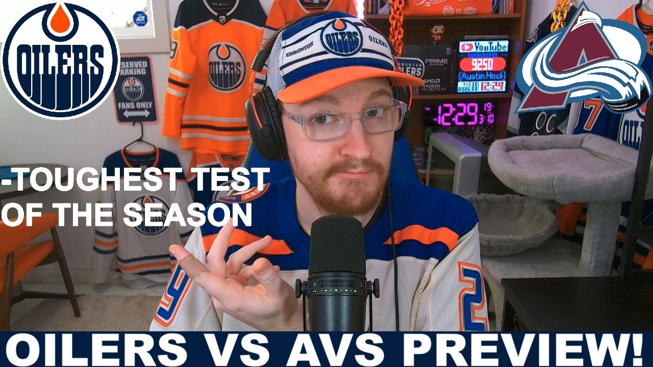 Pre-Game Report: Edmonton Oilers vs Colorado Avalanche