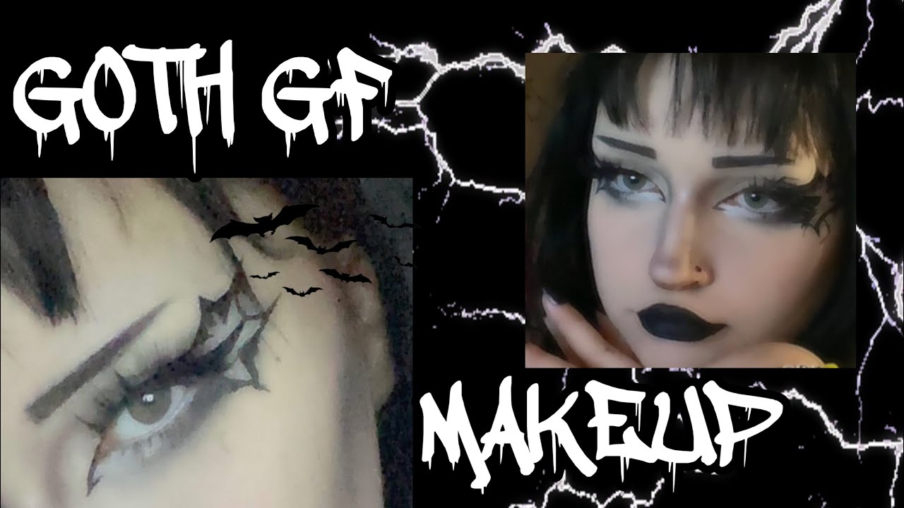goth gf makeup tutorial :3