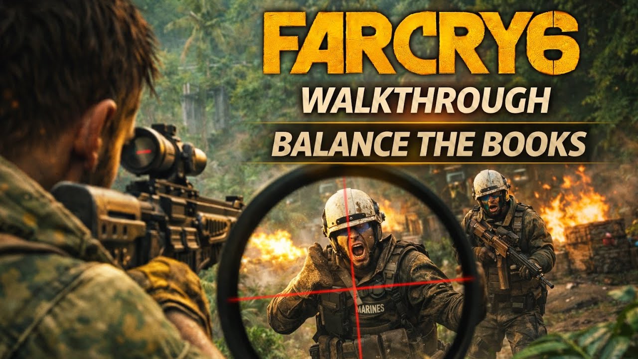 Far Cry 6 – Balance The Books | Full Mission Gameplay Walkthrough (PS5, No Commentary)