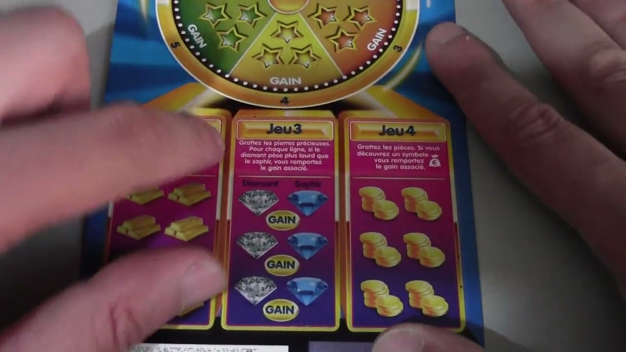 Les tickets à gratter que je possède, 3 Millionnaires,