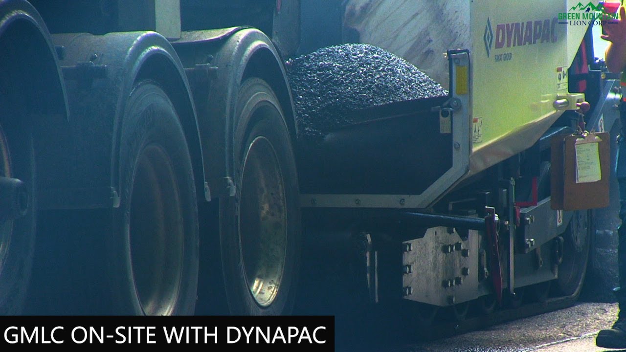 We're on-site! Paving rural Vermont roads with Dynapac and getting a sneak peek at the D25T!