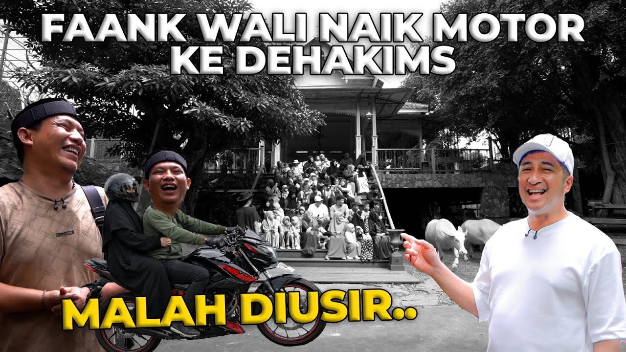 ARTIS TERKENAL DI INDONESIA NAIK MOTOR KE DEHAKIMS BERUJUNG DIUSIR ORANG KANTOR!