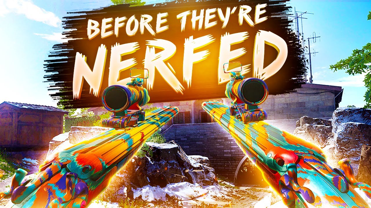 Dual Wield Shotgun Rage - use Akimbo Double Barrels before they're nerfed...
