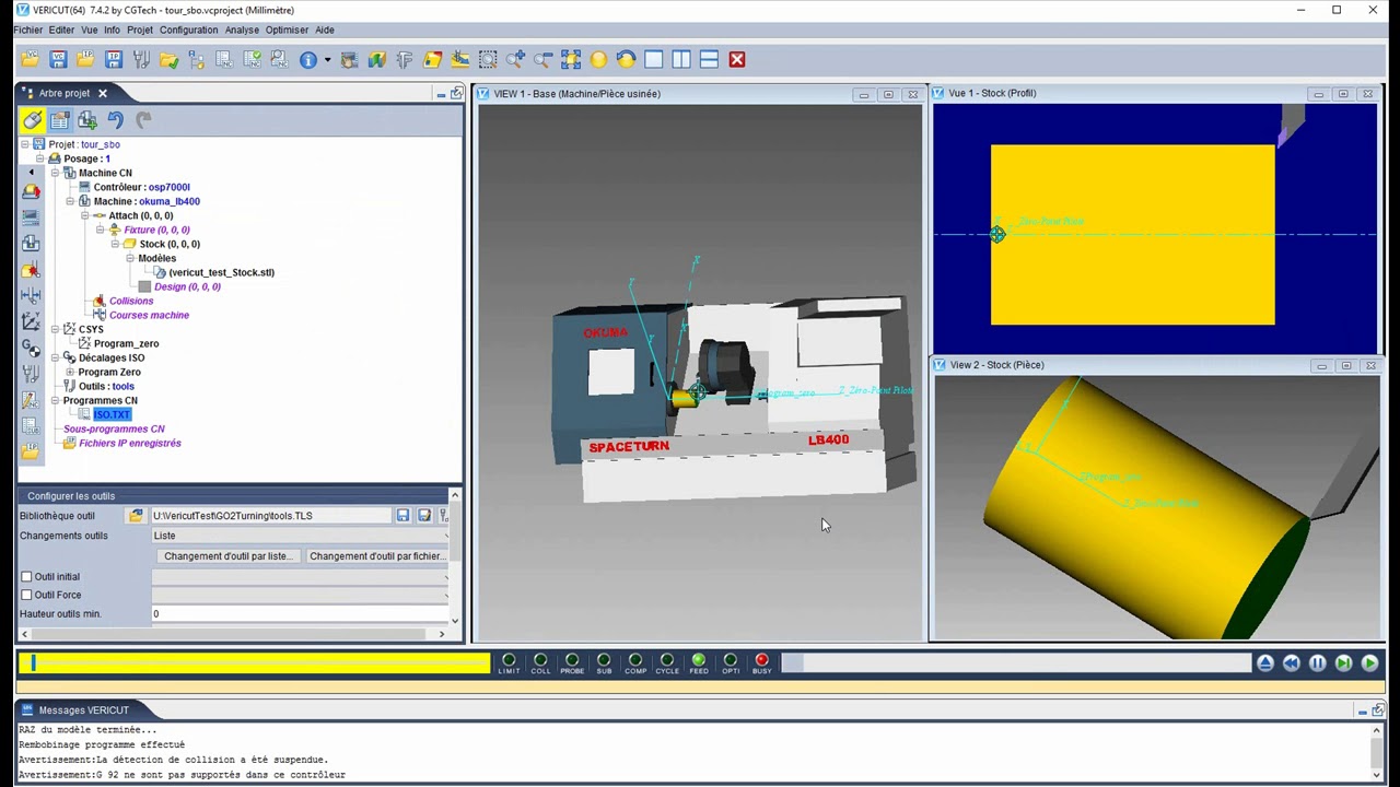 GO2cam interface to VERICUT CNC Simulation Software