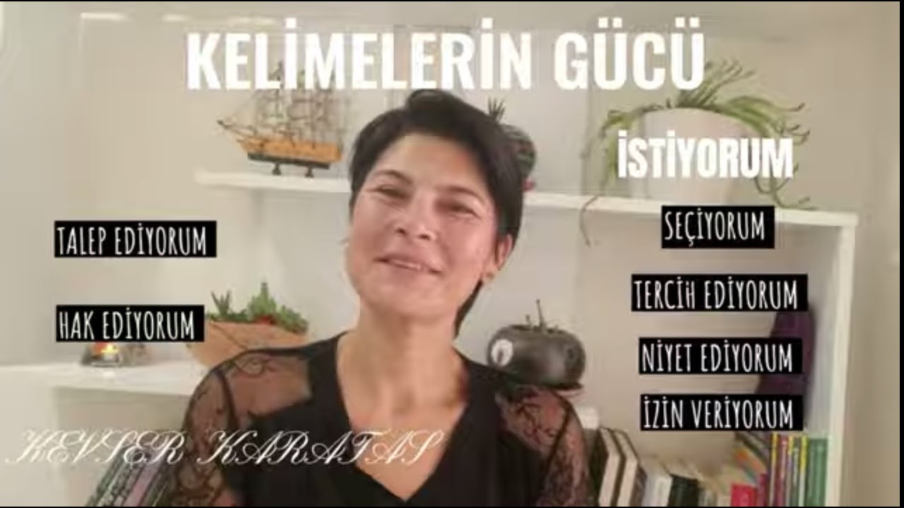 TALEP EDİYORUM / SEÇİYORUM / HAKEDİYORUM / İSTİYORUM NE DİYECEĞİMİZİ ŞAŞIRDIK :)