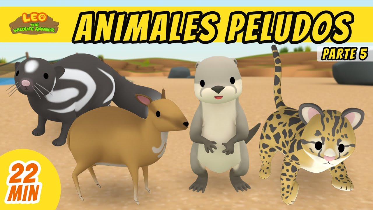 Animales Peludos Episodio Compilación [Parte 5/5] (Español) - Leo, El Explorador | Animación