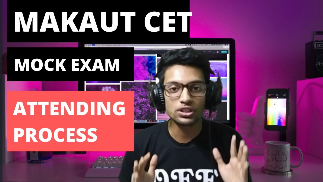 MAKAUT CET 2021 Mock Exam Link and Attend Process