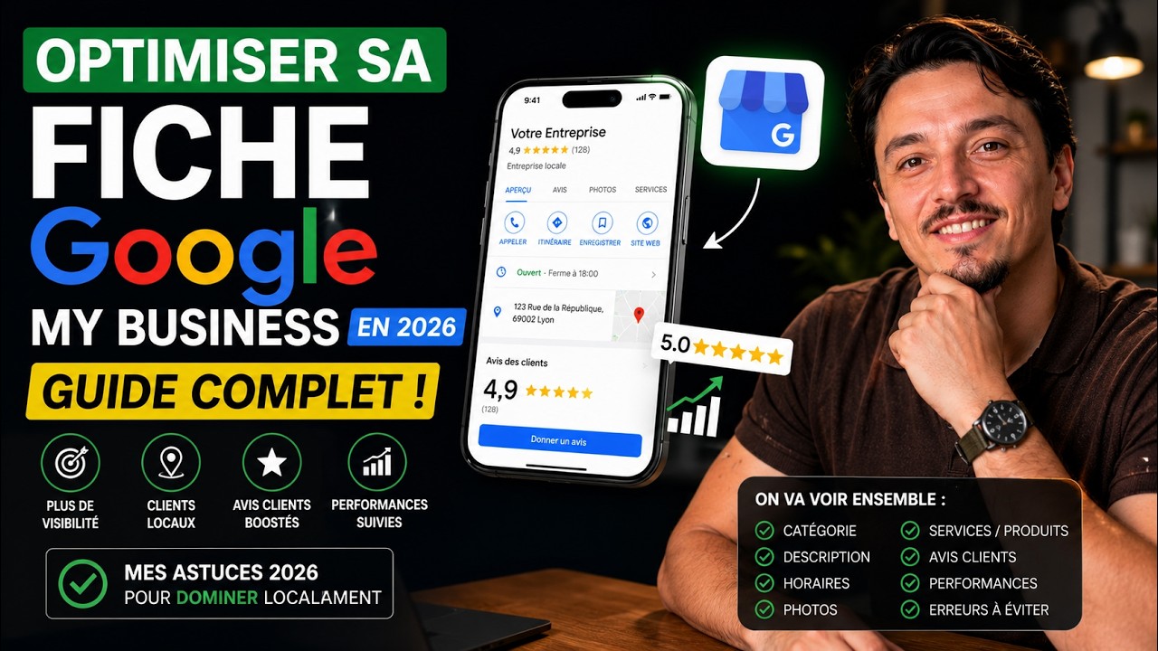 Optimiser sa Fiche Google My Business en 2026 : Guide Complet !